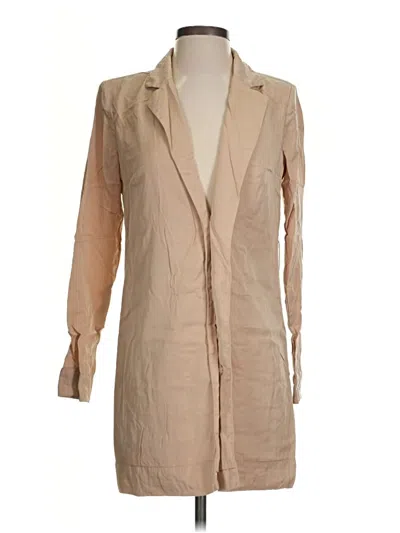 Pre-owned Lovers & Friends Cardigan Sweater In Tan