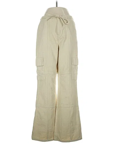Pre-owned Lovers & Friends Cargo Pants In Ivory