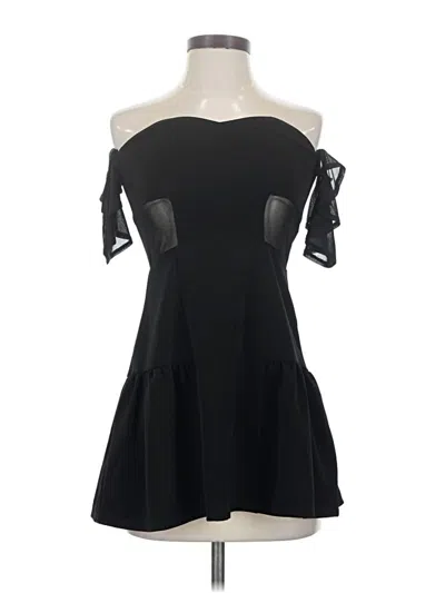 Pre-owned Lovers & Friends Casual Dress In Black