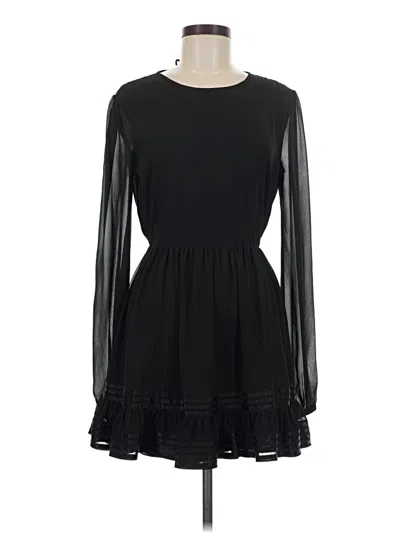 Pre-owned Lovers & Friends Casual Dress In Black