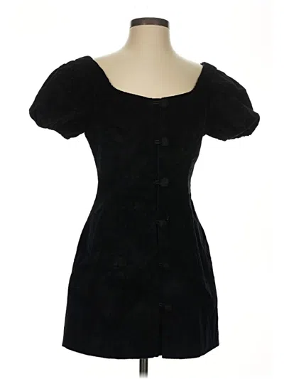 Pre-owned Lovers & Friends Casual Dress In Black