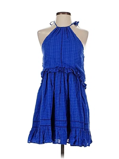 Pre-owned Lovers & Friends Casual Dress In Blue