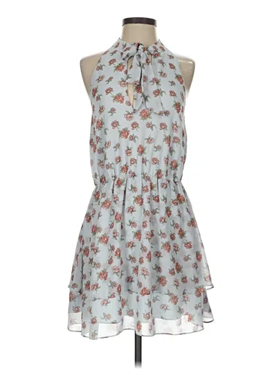 Pre-owned Lovers & Friends Casual Dress In Blue