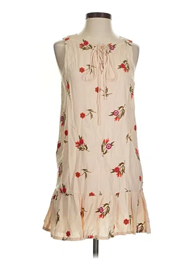 Pre-owned Lovers & Friends Casual Dress In Brown