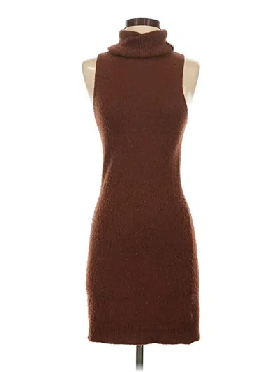 Pre-owned Lovers & Friends Casual Dress In Brown
