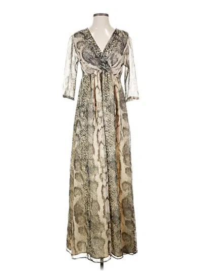 Pre-owned Lovers & Friends Casual Dress In Silver