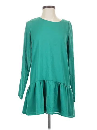 Pre-owned Lovers & Friends Casual Dress In Teal