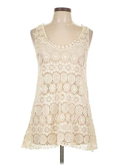 Pre-owned Lovers & Friends Casual Dress In White