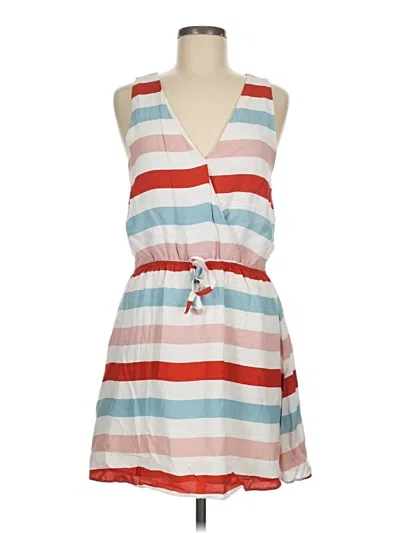Pre-owned Lovers & Friends Casual Dress In White
