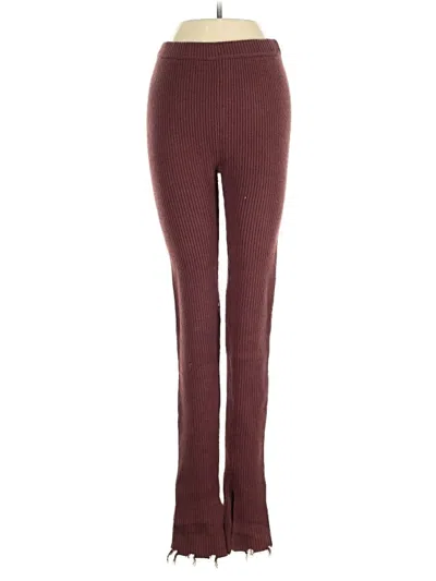 Lovers & Friends Casual Pants In Burgundy