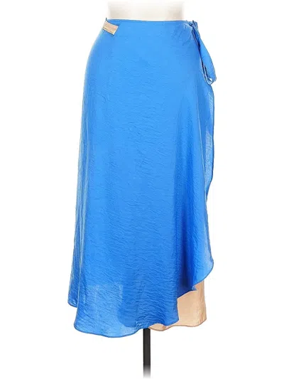 Pre-owned Lovers & Friends Casual Skirt In Blue