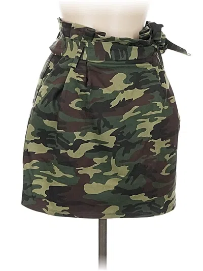 Pre-owned Lovers & Friends Casual Skirt In Green