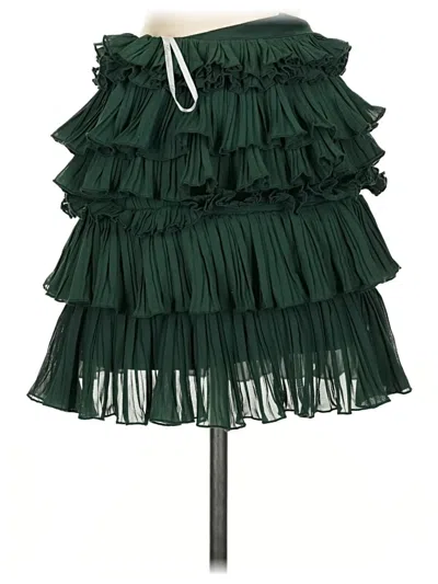 Pre-owned Lovers & Friends Casual Skirt In Green