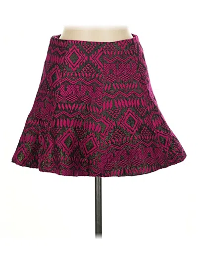 Pre-owned Lovers & Friends Casual Skirt In Purple