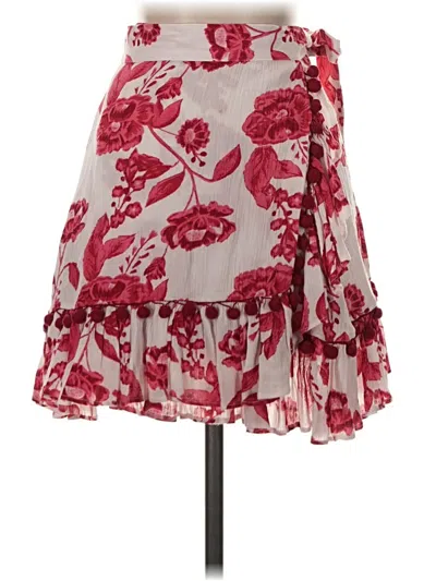 Pre-owned Lovers & Friends Casual Skirt In Red