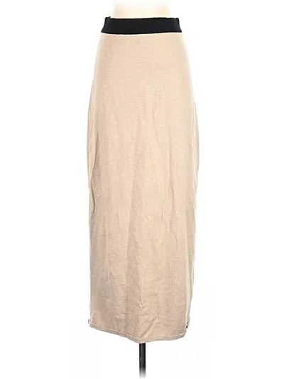 Pre-owned Lovers & Friends Casual Skirt In Tan