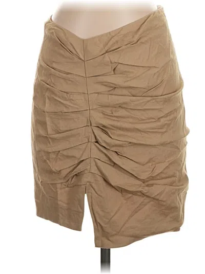 Pre-owned Lovers & Friends Casual Skirt In Tan