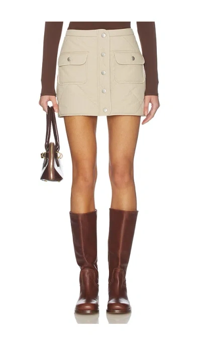 Lovers & Friends Cecilie Mini Skirt In Blue