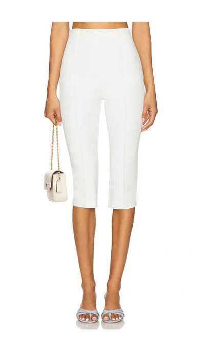Lovers & Friends Cindy Cropped Capri Pant In White