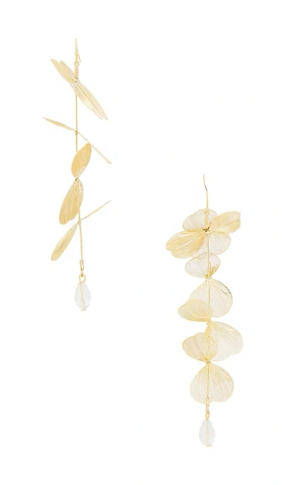 Lovers & Friends Clairah Earrings In Gold