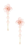 Lovers & Friends Clara Earrings In Pink