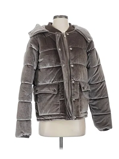 Pre-owned Lovers & Friends Coat In Gray