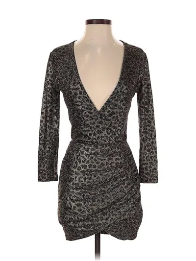 Pre-owned Lovers & Friends Cocktail Dress In Black