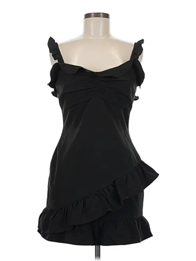 Pre-owned Lovers & Friends Cocktail Dress In Black