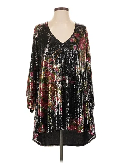 Pre-owned Lovers & Friends Cocktail Dress In Black