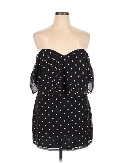 Pre-owned Lovers & Friends Cocktail Dress In Black