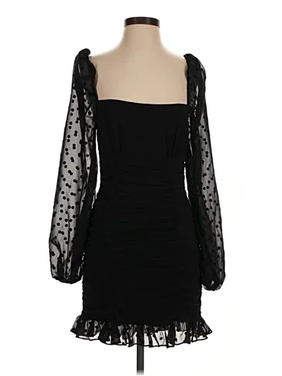 Pre-owned Lovers & Friends Cocktail Dress In Black