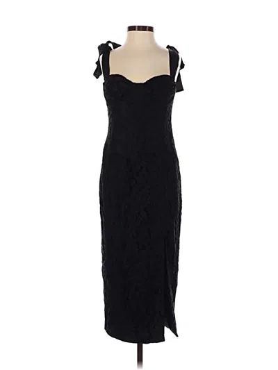 Pre-owned Lovers & Friends Cocktail Dress In Black