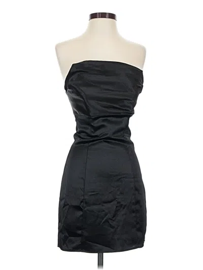 Pre-owned Lovers & Friends Cocktail Dress In Black