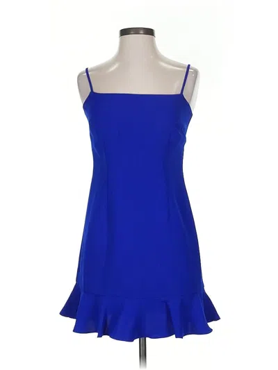 Pre-owned Lovers & Friends Cocktail Dress In Blue