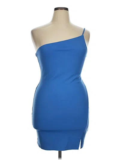 Pre-owned Lovers & Friends Cocktail Dress In Blue