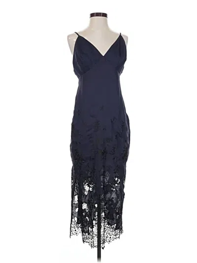 Pre-owned Lovers & Friends Cocktail Dress In Blue