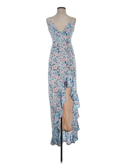 Pre-owned Lovers & Friends Cocktail Dress In Blue