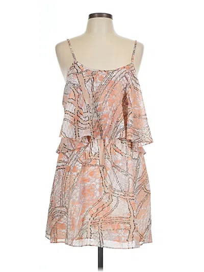 Pre-owned Lovers & Friends Cocktail Dress In Brown