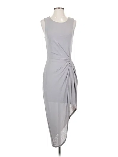 Pre-owned Lovers & Friends Cocktail Dress In Gray