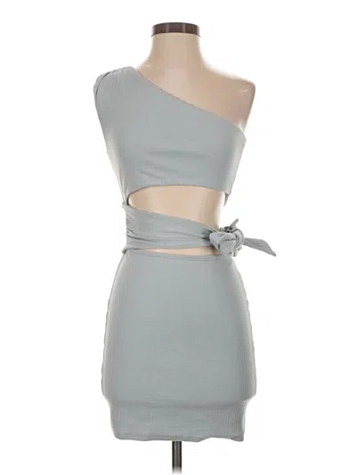 Pre-owned Lovers & Friends Cocktail Dress In Gray