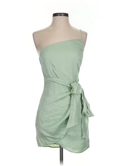 Pre-owned Lovers & Friends Cocktail Dress In Green
