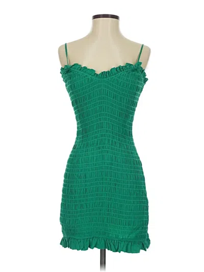 Pre-owned Lovers & Friends Cocktail Dress In Green