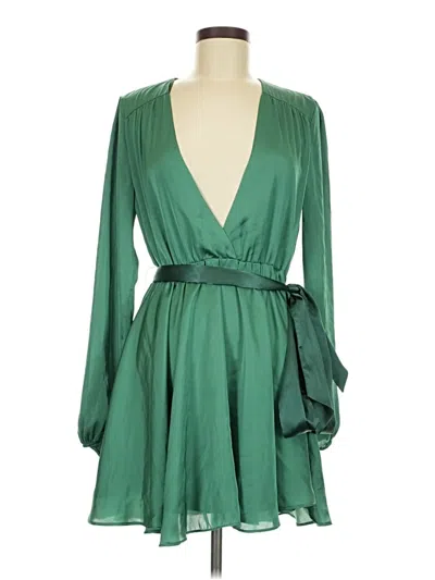 Pre-owned Lovers & Friends Cocktail Dress In Green