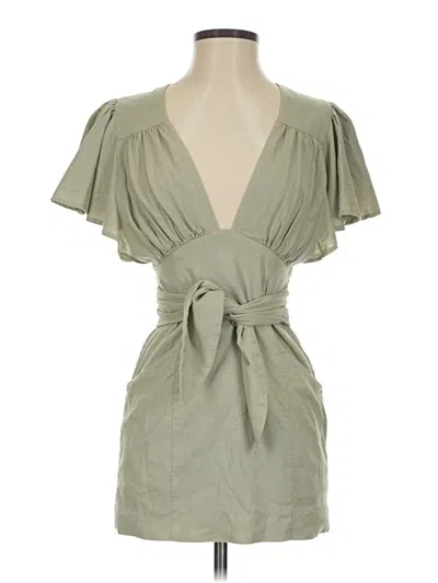 Pre-owned Lovers & Friends Cocktail Dress In Green