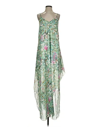 Pre-owned Lovers & Friends Cocktail Dress In Green