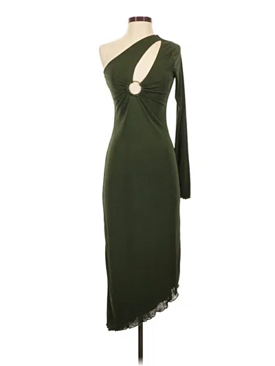 Pre-owned Lovers & Friends Cocktail Dress In Green