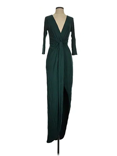 Pre-owned Lovers & Friends Cocktail Dress In Green