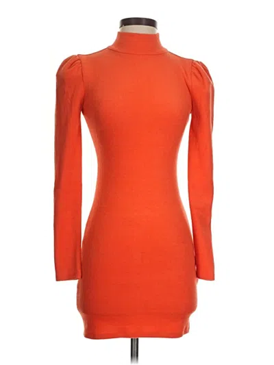 Pre-owned Lovers & Friends Cocktail Dress In Orange