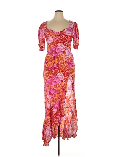 Pre-owned Lovers & Friends Cocktail Dress In Pink