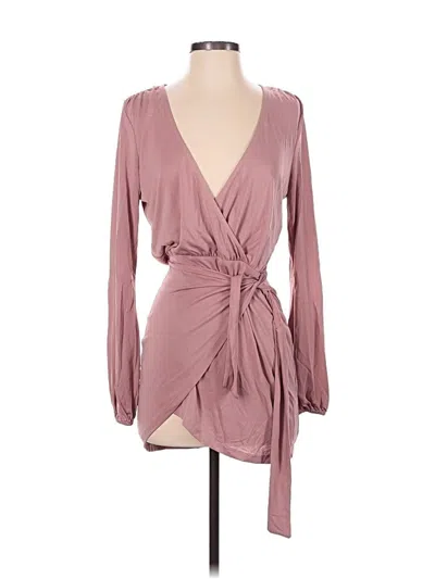 Pre-owned Lovers & Friends Cocktail Dress In Pink